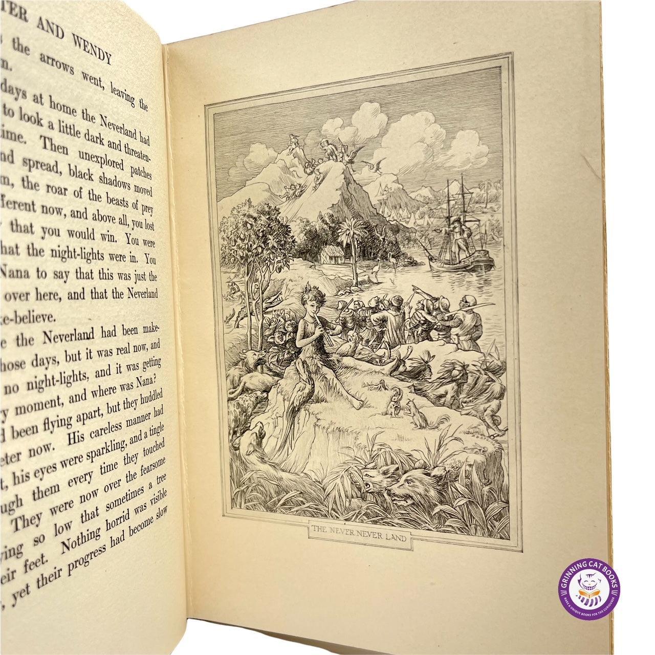 Peter and Wendy - Grinning Cat Books - CHILDREN'S LITERATURE - ILLUSTRATED BOOKS
