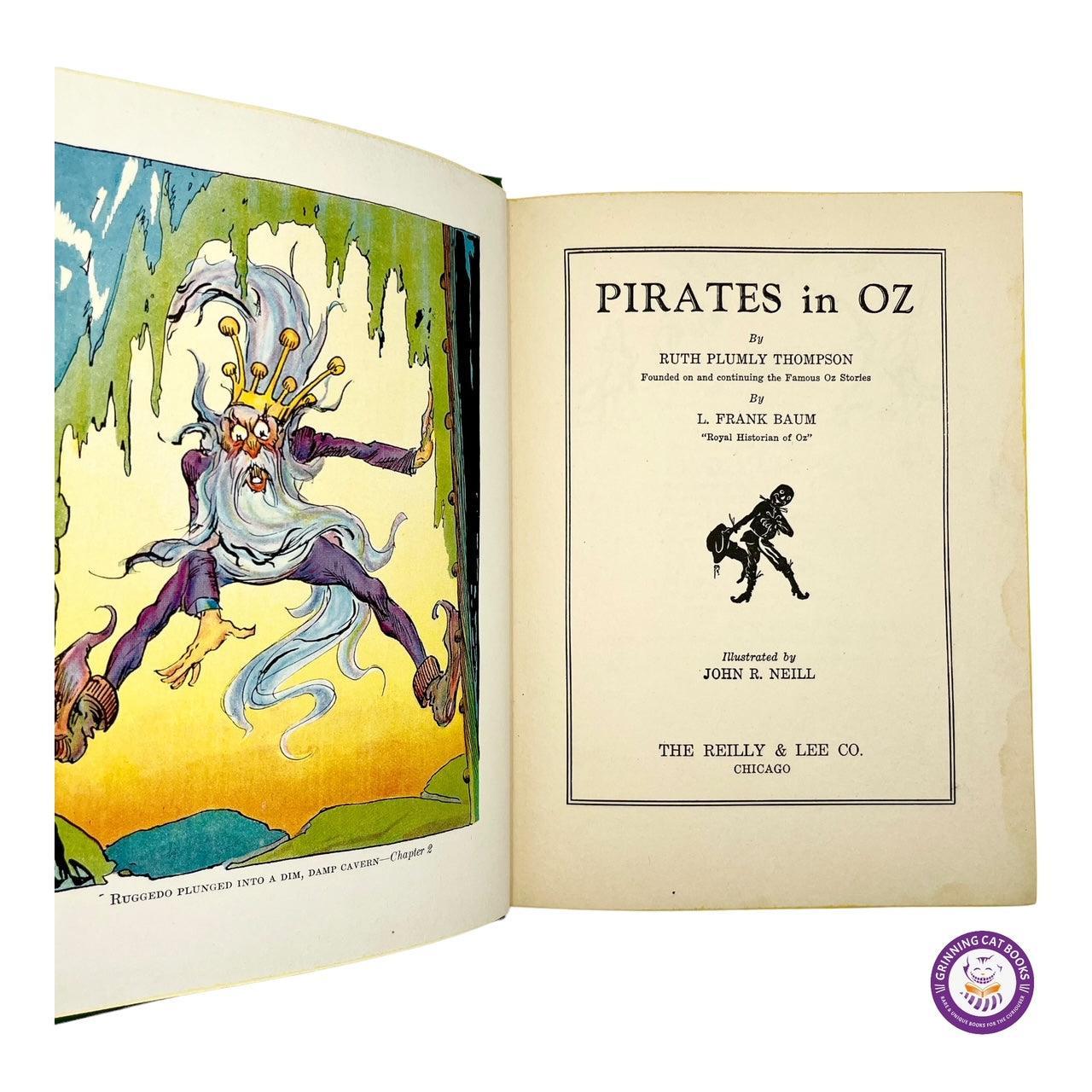 Pirates in Oz (1931, Ruth Thompson's 11th title) - Grinning Cat Books - Books - OZ