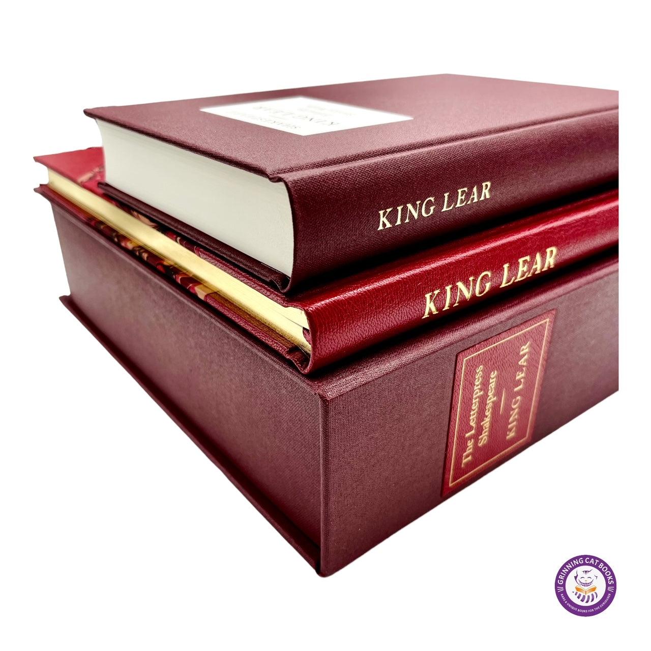 Shakespeare: King Lear ("Letterpress Shakespeare" Deluxe Limited Edition) - Grinning Cat Books - Books - DRAMA, ENGLISH LITERATURE, SHAKESPEARE