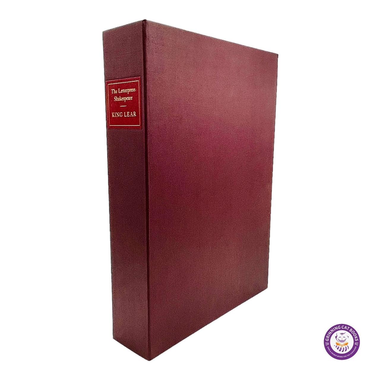 Shakespeare: King Lear ("Letterpress Shakespeare" Deluxe Limited Edition) - Grinning Cat Books - Books - DRAMA, ENGLISH LITERATURE, SHAKESPEARE