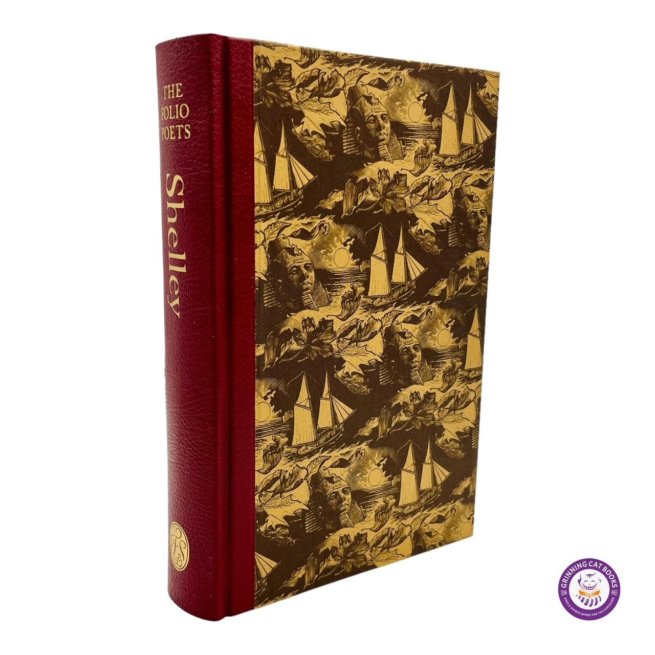 Shelley (deluxe "Folio Poets" edition by the Folio Society) - Grinning Cat Books - books - POETRY