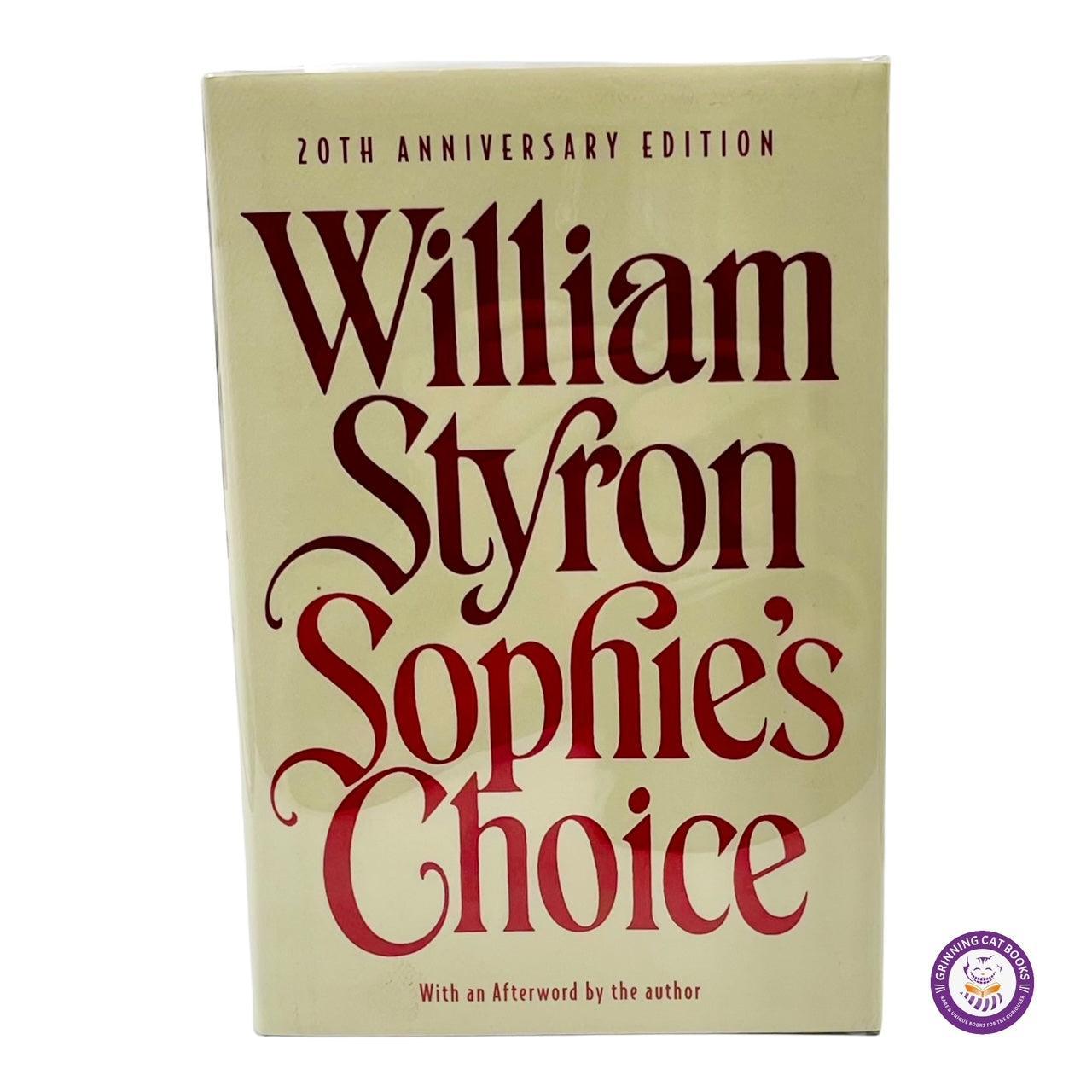 Sophie's Choice (signed) - Grinning Cat Books - LITERATURE - AMERICAN LITERATURE, HISTORICAL FICTION, HOLOCAUST, SIGNED