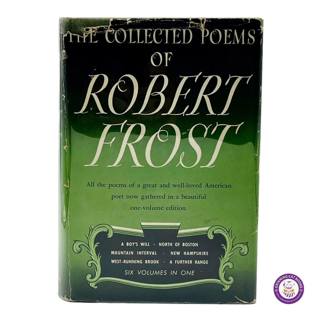 The Collected Poems of Robert Frost (signed by Robert Frost) - Grinning Cat Books - POETRY - POETRY, SIGNED
