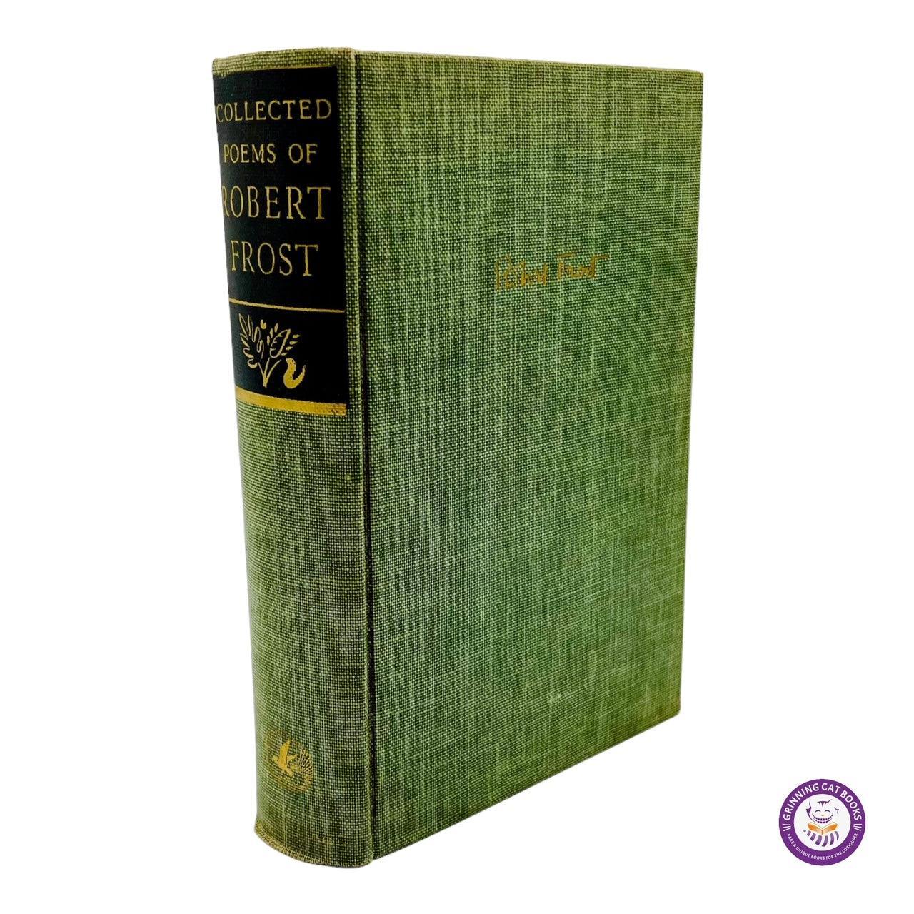 The Collected Poems of Robert Frost (signed by Robert Frost) - Grinning Cat Books - POETRY - POETRY, SIGNED