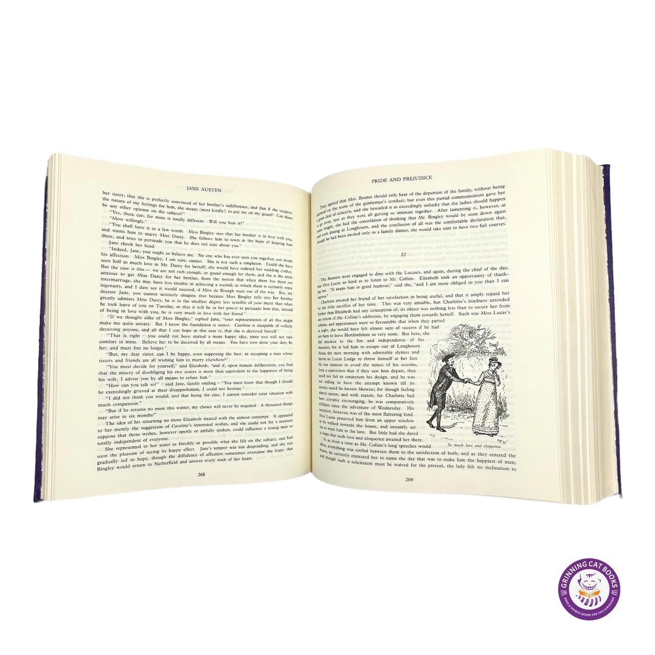 The Complete Works of Jane Austen (The Illustrated Library Deluxe Folio Edition) - Grinning Cat Books - LITERATURE - ENGLISH LITERATURE