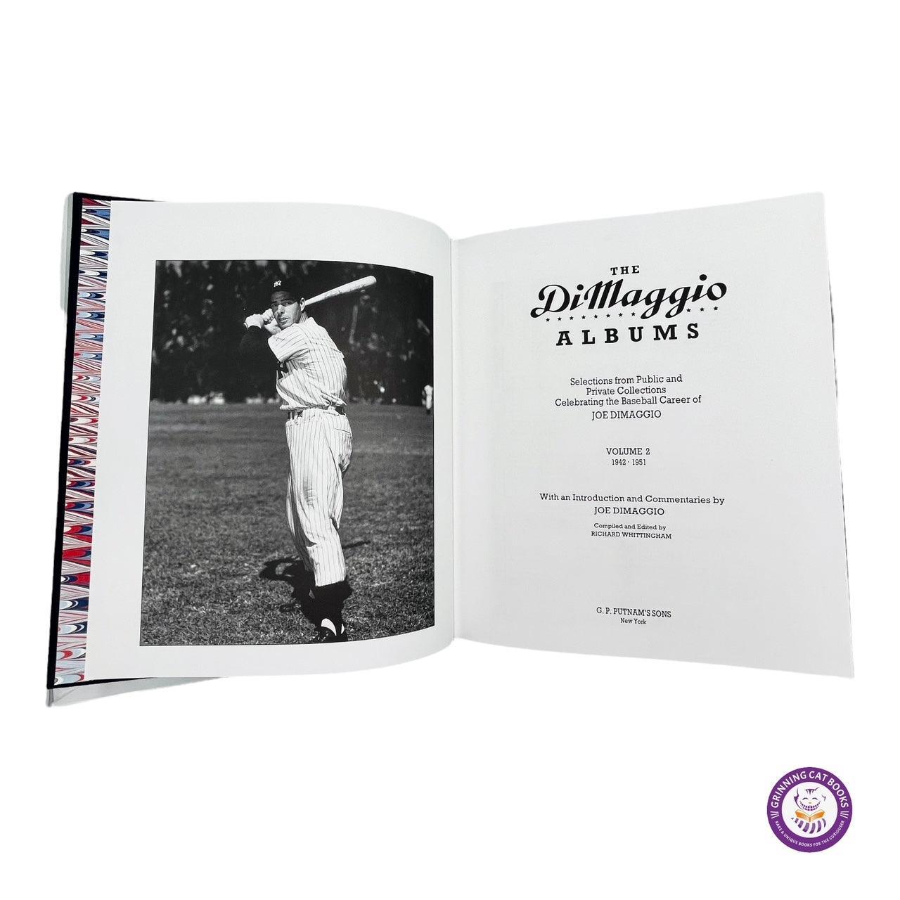 The DiMaggio Albums: Selections from Public and Private Collections (2 Volume Set) (signed) - Grinning Cat Books - SPORTS - BASEBALL, SPORTS