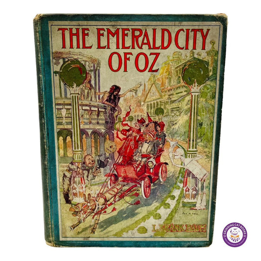 The Emerald City of Oz (1910, der besondere 6. Titel der "End of Oz-Serie", geschrieben von Baum) - Grinning Cat Books - Books - OZ