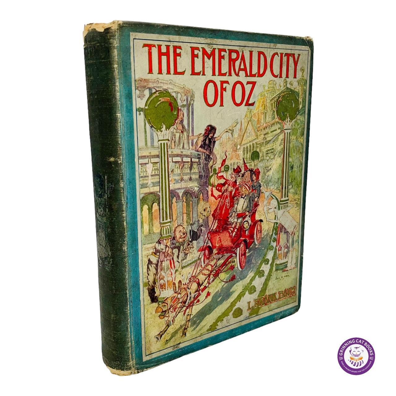 The Emerald City of Oz (1910, the special 6th "End of Oz series" title written by Baum) - Grinning Cat Books - Books - OZ