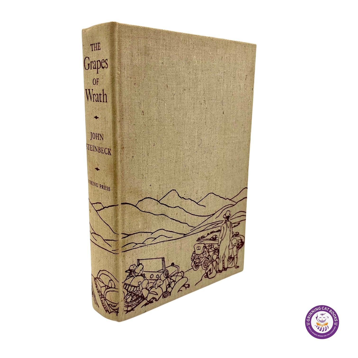 The Grapes of Wrath - Grinning Cat Books - AMERICAN LITERATURE - 