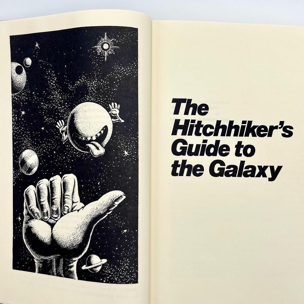 The Hitchhiker's Quartet Omnibus Edition: The Hitchhiker's Guide to the Galaxy, The Restaurant at the End of the Universe, Life, the Universe and Everything, and So Long, and Thanks for all the Fish - Grinning Cat Books - LITERATURE - SCIENCE FICTION, SIGNED
