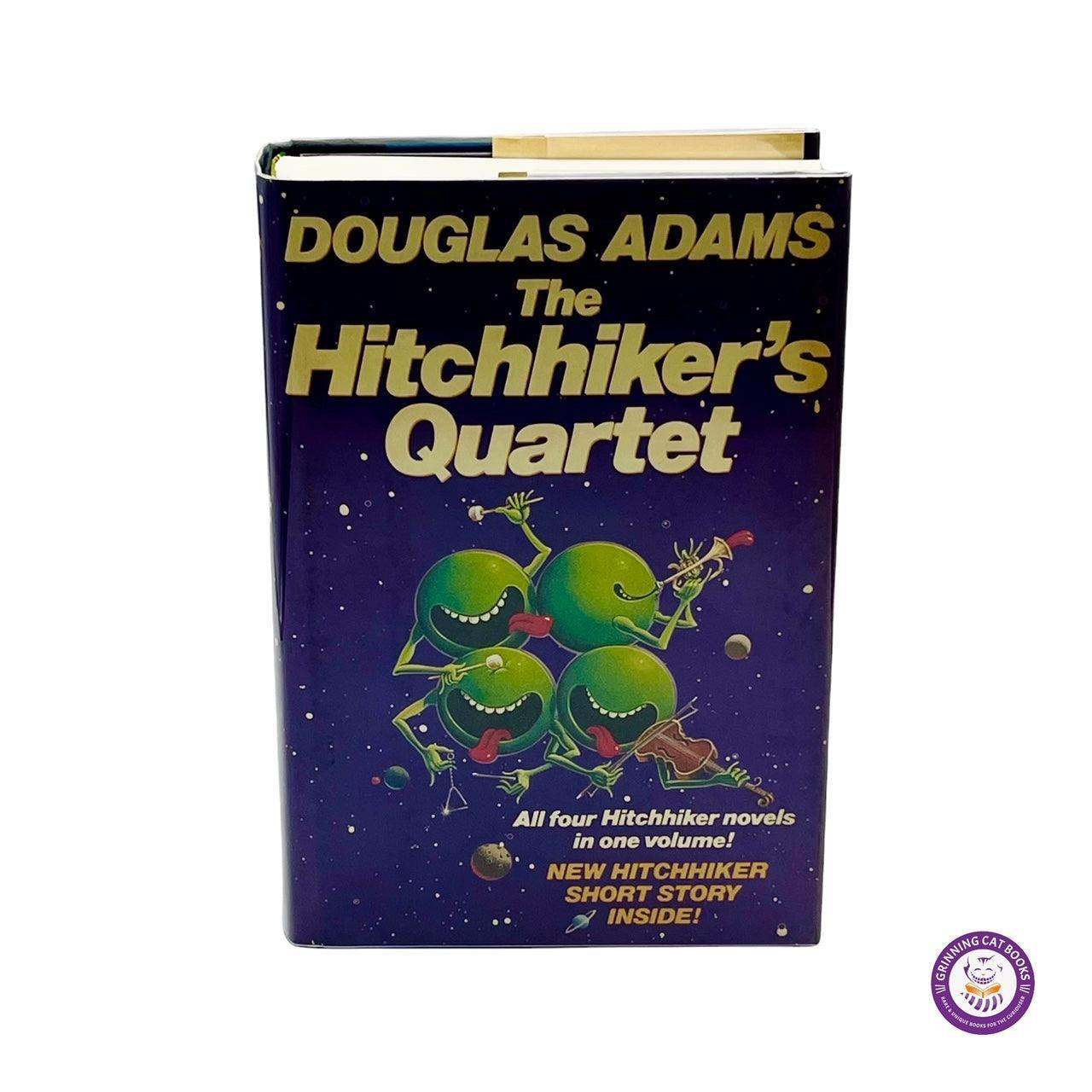 The Hitchhiker's Quartet Omnibus Edition: The Hitchhiker's Guide to the Galaxy, The Restaurant at the End of the Universe, Life, the Universe and Everything, and So Long, and Thanks for all the Fish - Grinning Cat Books - LITERATURE - SCIENCE FICTION, SIGNED