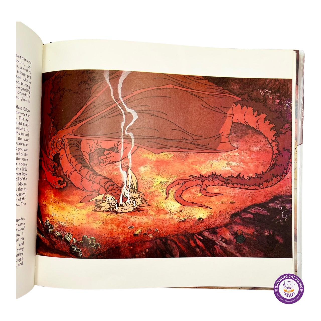 The Hobbit an Illustrated Edition (companion to the famous 1977 animated TV Movie, with Arthur Rankin Jr; Jules Bass as illustrators - Grinning Cat Books - Books - ILLUSTRATED BOOKS, TOLKIEN