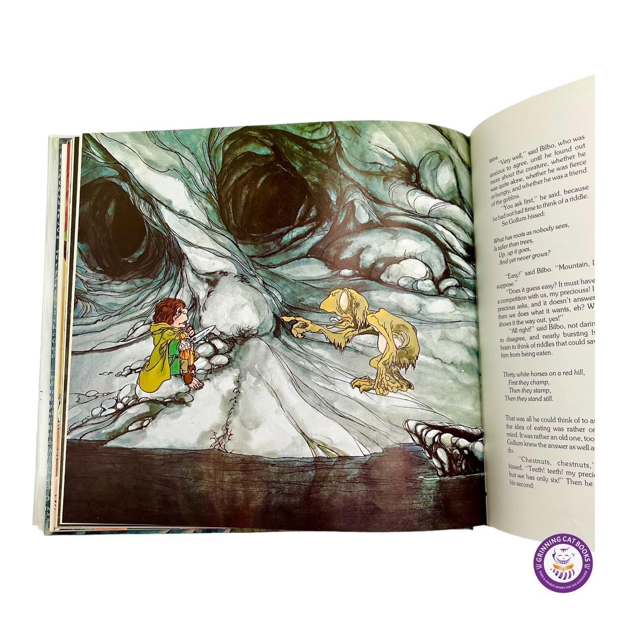 The Hobbit an Illustrated Edition (companion to the famous 1977 animated TV Movie, with Arthur Rankin Jr; Jules Bass as illustrators - Grinning Cat Books - Books - ILLUSTRATED BOOKS, TOLKIEN