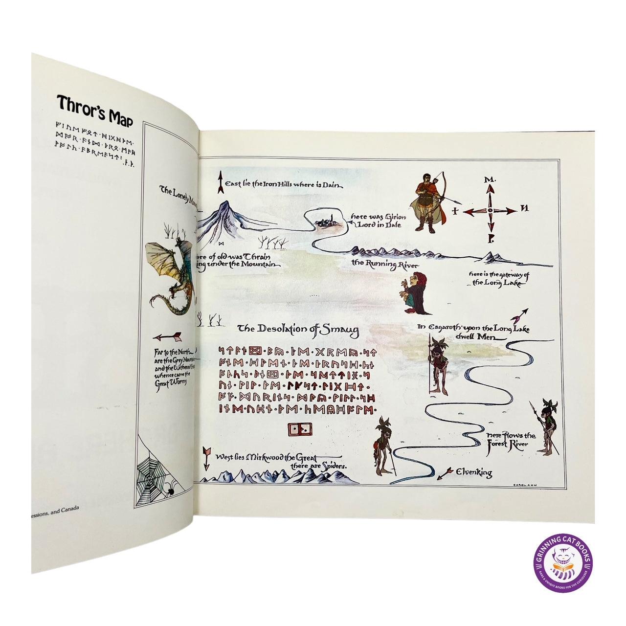 The Hobbit an Illustrated Edition (companion to the famous 1977 animated TV Movie, with Arthur Rankin Jr; Jules Bass as illustrators - Grinning Cat Books - Books - ILLUSTRATED BOOKS, TOLKIEN