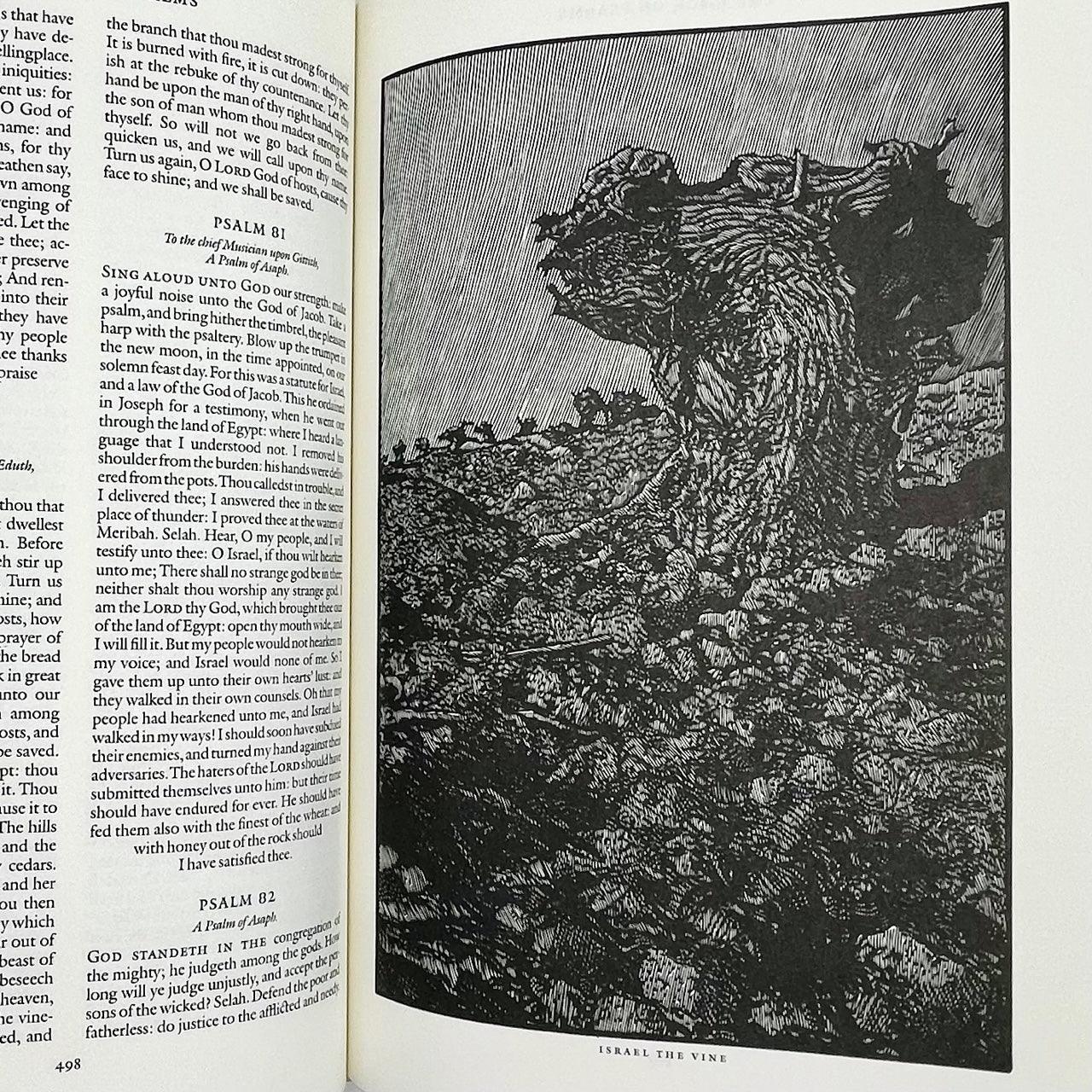 The Holy Bible: King James Version (signed and illustrated by Barry Moser) - Grinning Cat Books - Books - BARRY MOSER