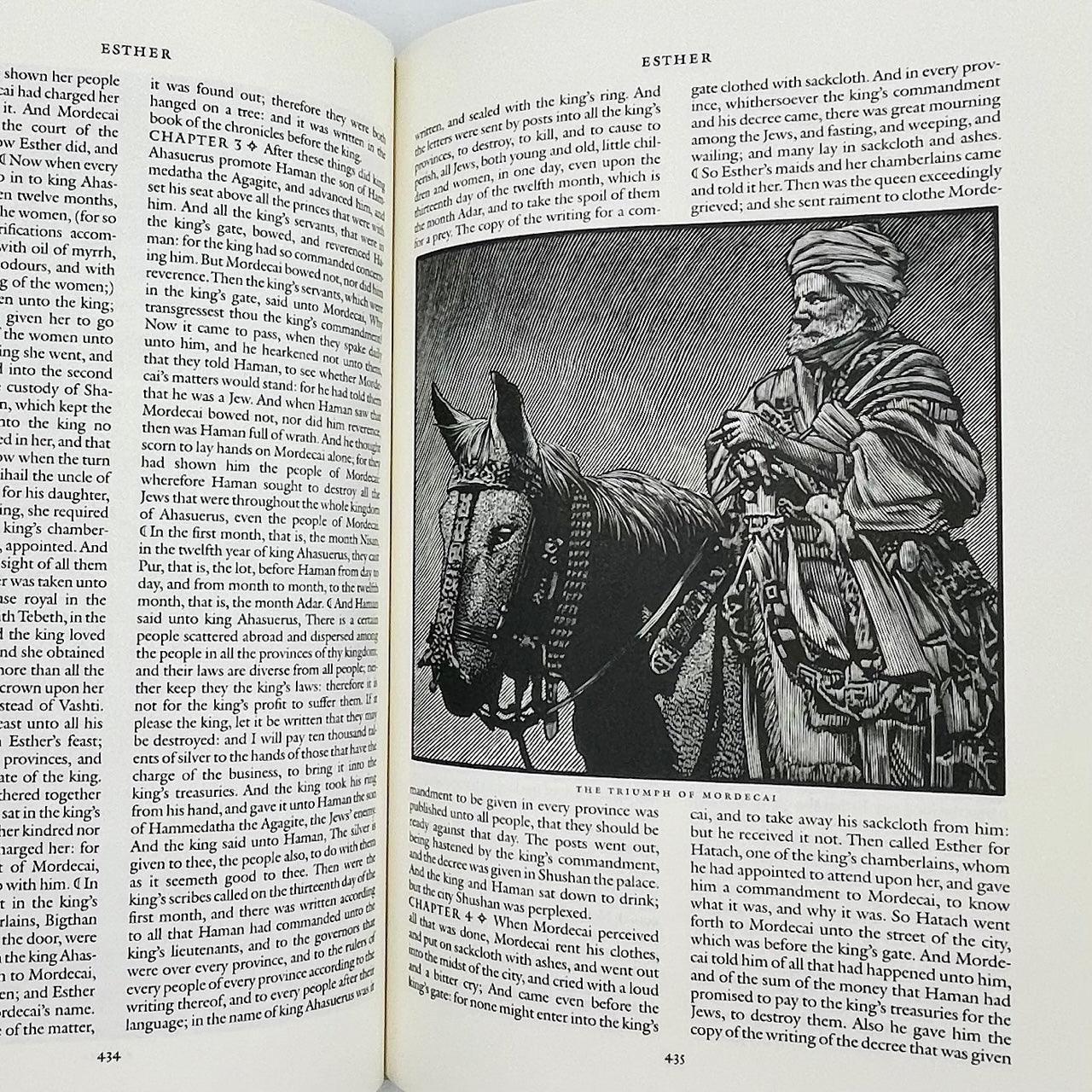 The Holy Bible: King James Version (signed and illustrated by Barry Moser) - Grinning Cat Books - Books - BARRY MOSER