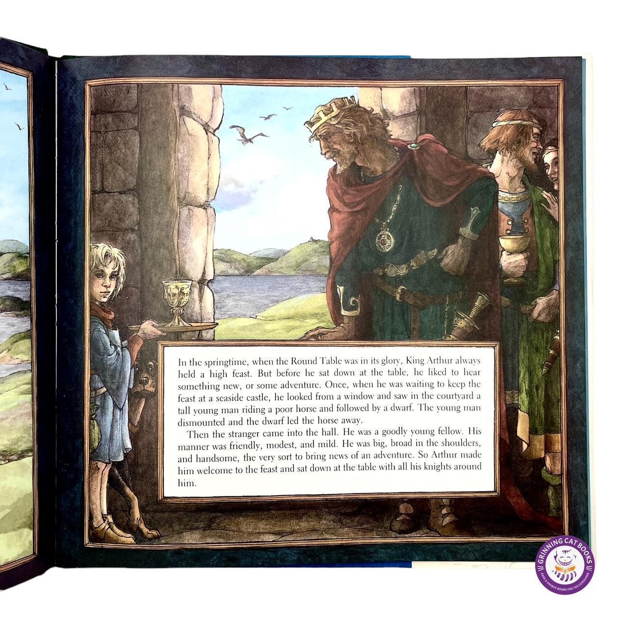 The Kitchen Knight: A Tale of King Arthur - Grinning Cat Books - CHILDREN'S LITERATURE - KING ARTHUR