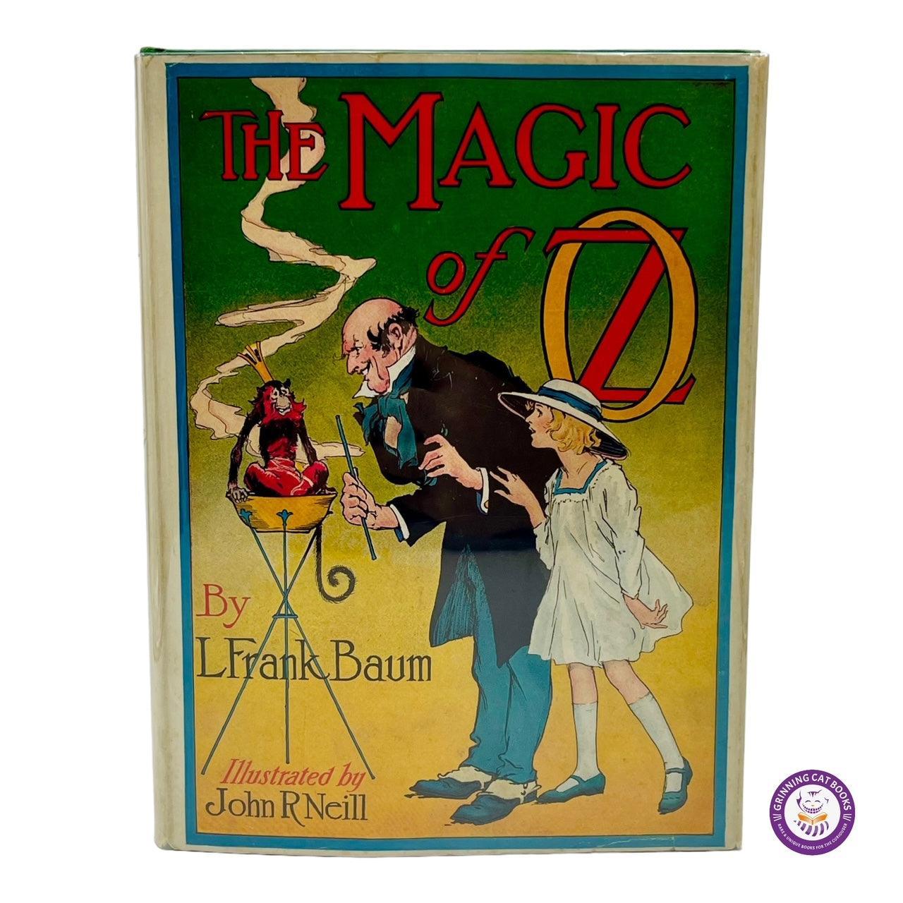 The Magic of Oz (the first of Baum's final two books, published one month after his death) - Grinning Cat Books - CHILDREN'S LITERATURE - OZ