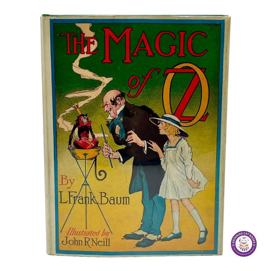 La magia de Oz (el primero de los dos últimos libros de Baum, publicado un mes después de su muerte) - Grinning Cat Books - LITERATURA INFANTIL - OZ