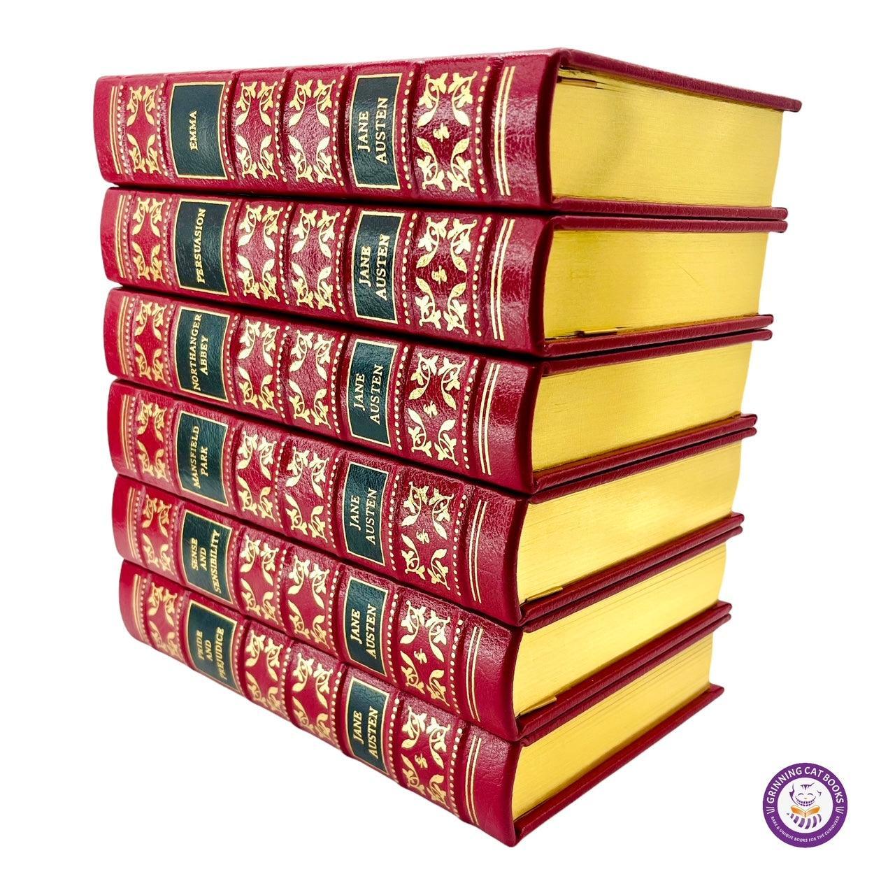 The Novels of Jane Austen (Deluxe Edition illustrated by C.E and H.M Brock) - Grinning Cat Books - LITERATURE - COLLECTORS SET, ENGLISH LITERATURE, JANE AUSTEN