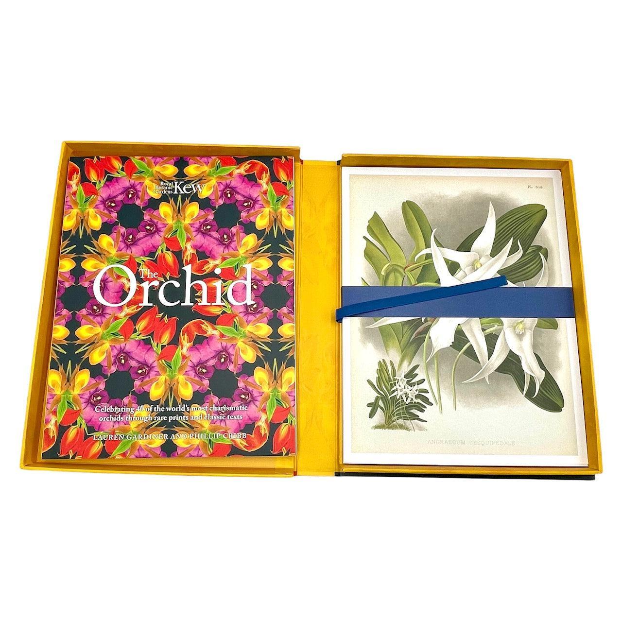 The Orchid (Royal Kew Botanical Gardens): Deluxe Boxed Edition, With 40 Frameable Prints - Grinning Cat Books - Books - BOTANY, GARDENING, NATURAL HISTORY, SCIENCE