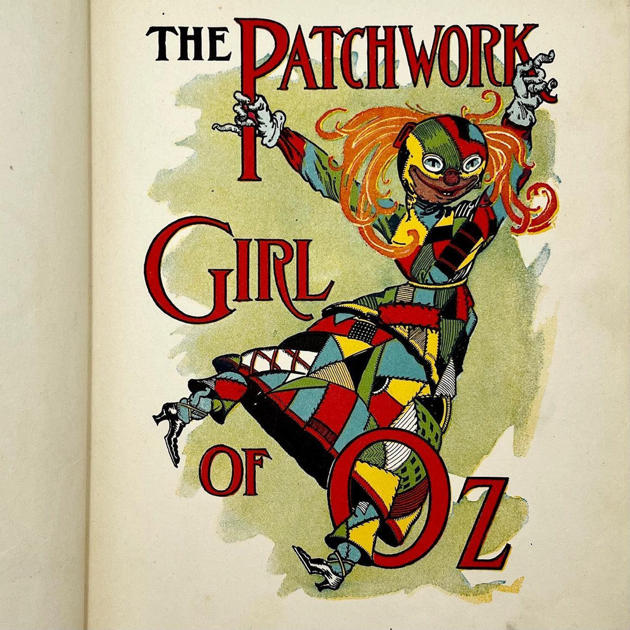 The Patchwork Girl of Oz (the "Return to Oz", the 7th Oz title and debut of Scraps the Patchwork Girl) - Grinning Cat Books - Books - OZ