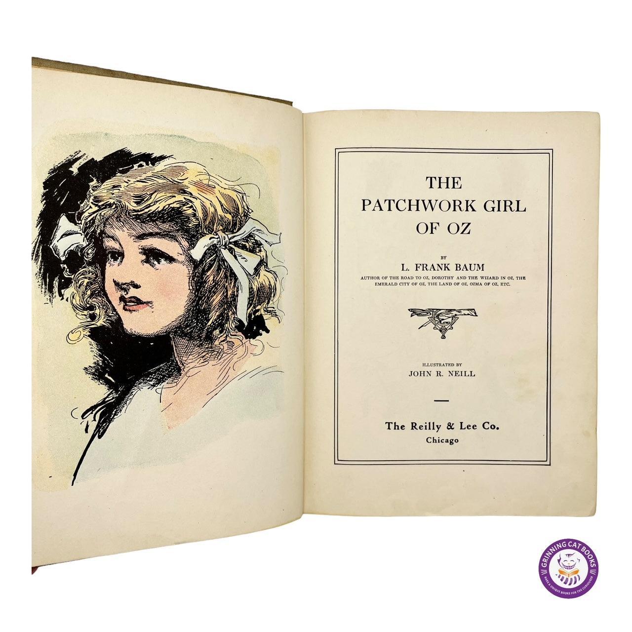 The Patchwork Girl of Oz (the "Return to Oz", the 7th Oz title and debut of Scraps the Patchwork Girl) - Grinning Cat Books - Books - OZ