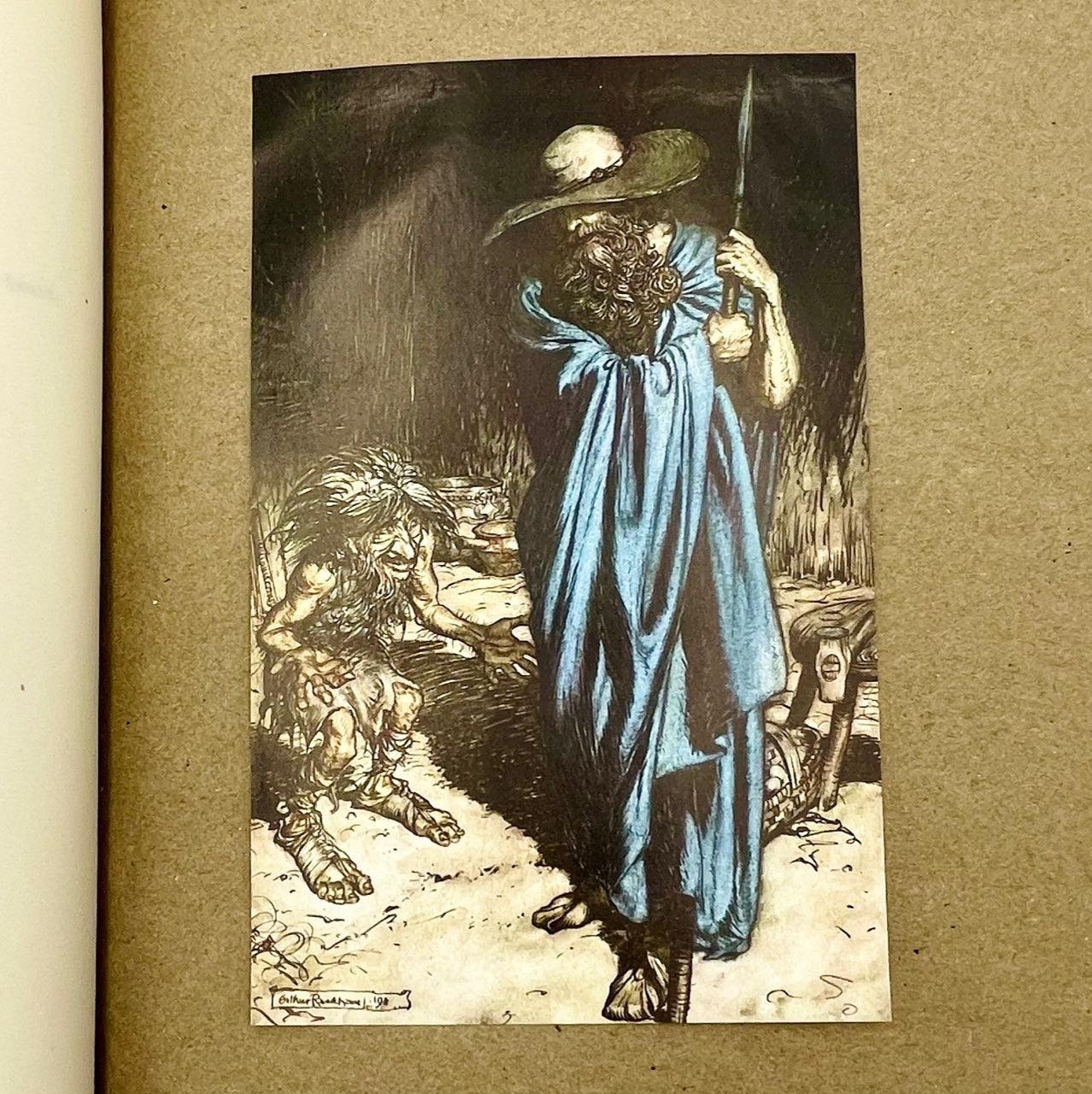 The Rhinegold & The Valkyrie with Siegfried; and, The Twilight of the Gods. (2 Vols., Illustrated by Arthur Rackham) (signed) - Grinning Cat Books - LITERATURE - ILLUSTRATED