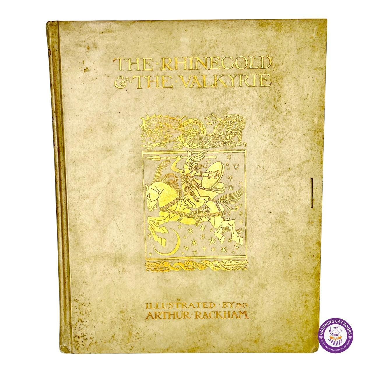 The Rhinegold & The Valkyrie with Siegfried; and, The Twilight of the Gods. (2 Vols., Illustrated by Arthur Rackham) (signed) - Grinning Cat Books - LITERATURE - ILLUSTRATED