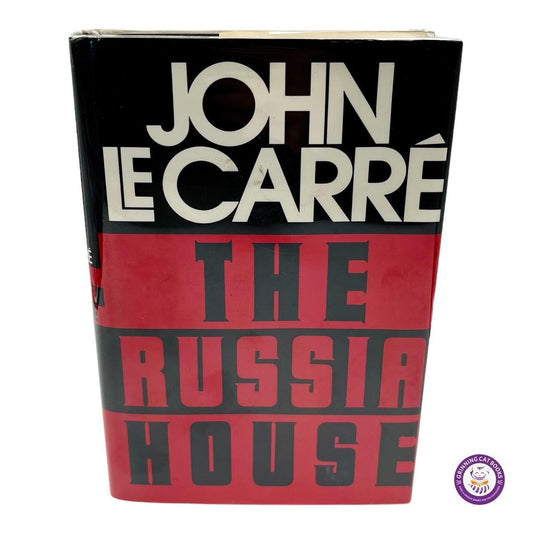 The Russia House (signed by John Le Carre) - Grinning Cat Books - LITERATURE - MYSTERY, SIGNED, SPY LITERATURE