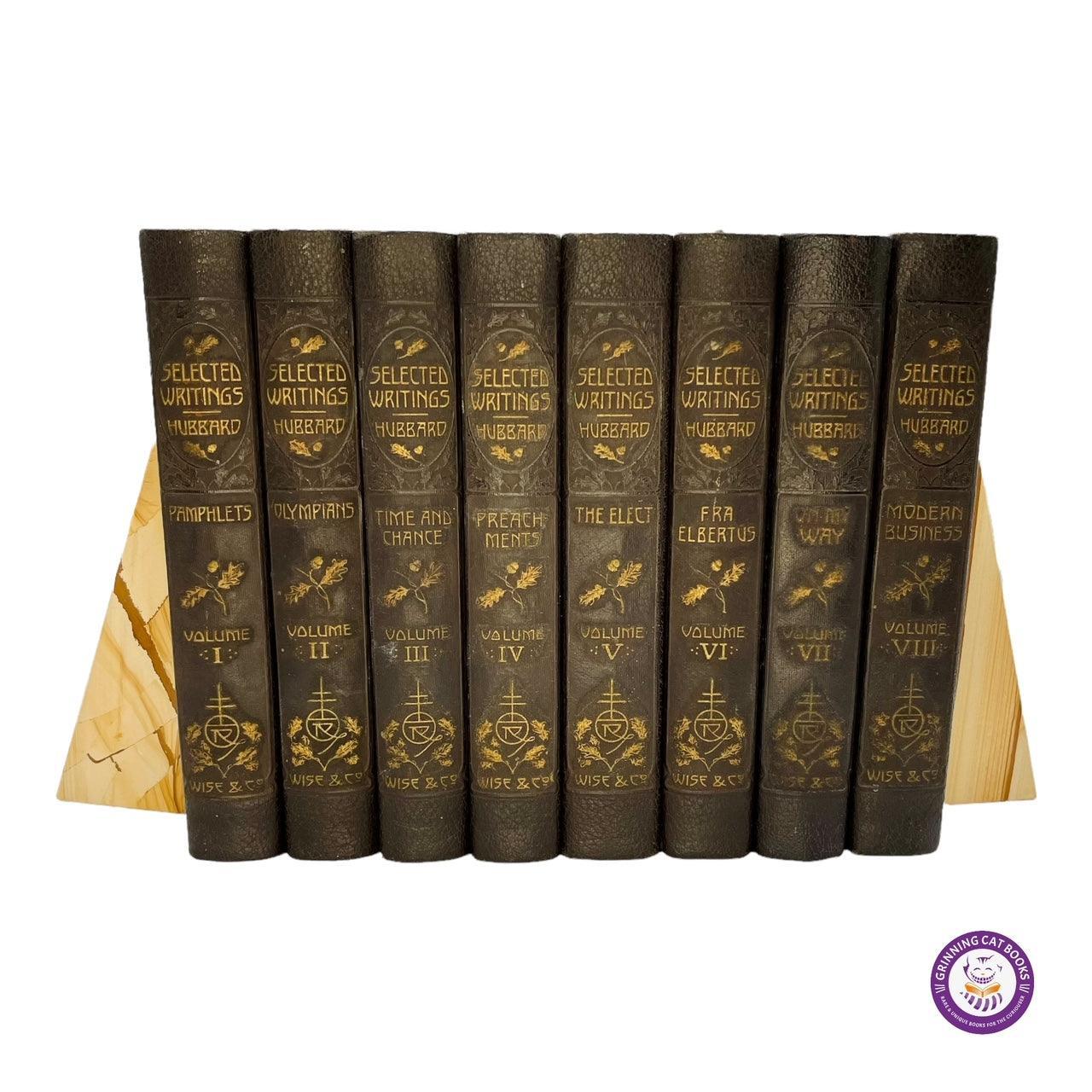 The Selected Writings of Elbert Hubbard: The Deluxe Memorial Edition, in 14 Volumes, Complete and Fine - Grinning Cat Books - ARTS AND CRAFTS - AMERICAN LITERATURE, ARTS & CRAFT