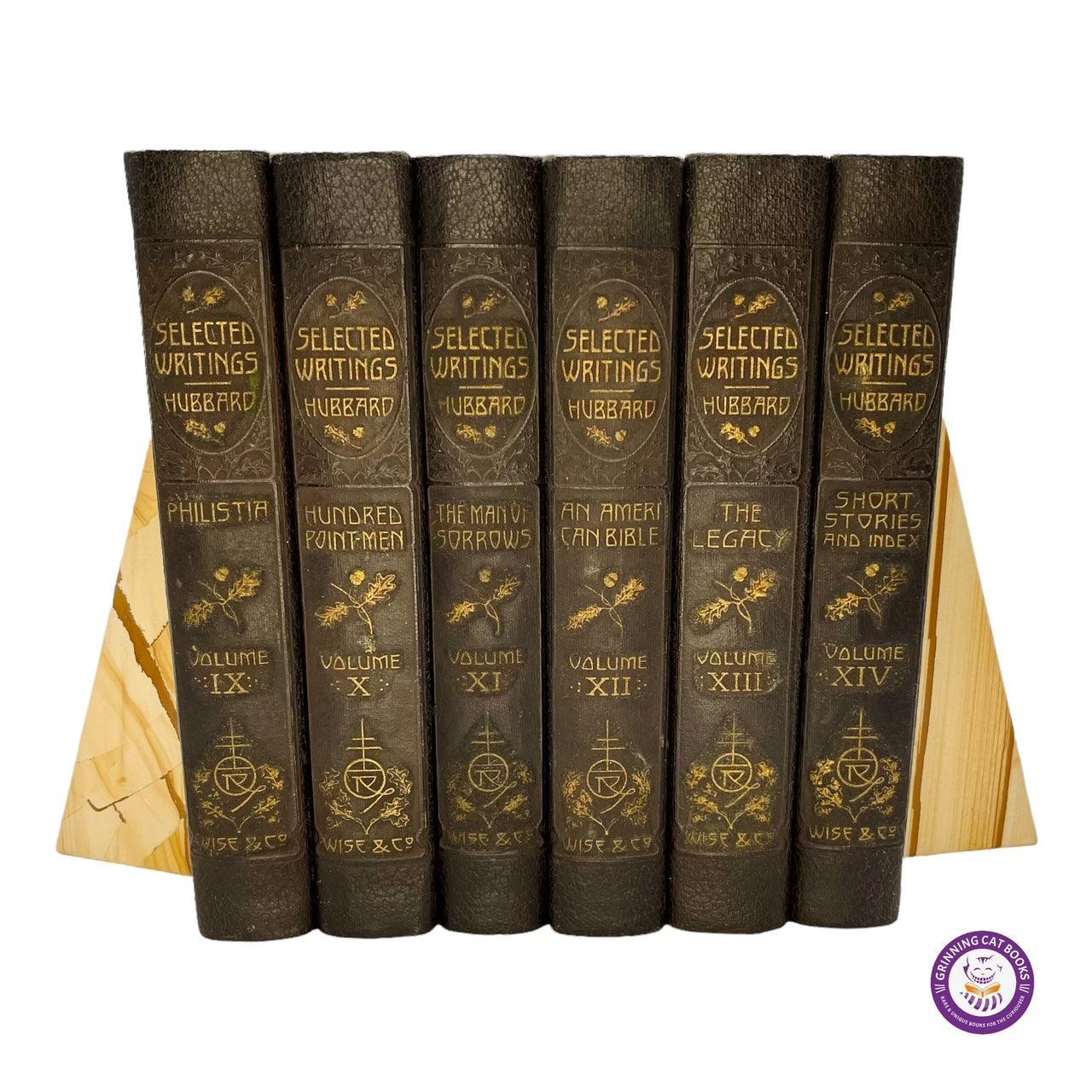 The Selected Writings of Elbert Hubbard: The Deluxe Memorial Edition, in 14 Volumes, Complete and Fine - Grinning Cat Books - ARTS AND CRAFTS - AMERICAN LITERATURE, ARTS & CRAFT