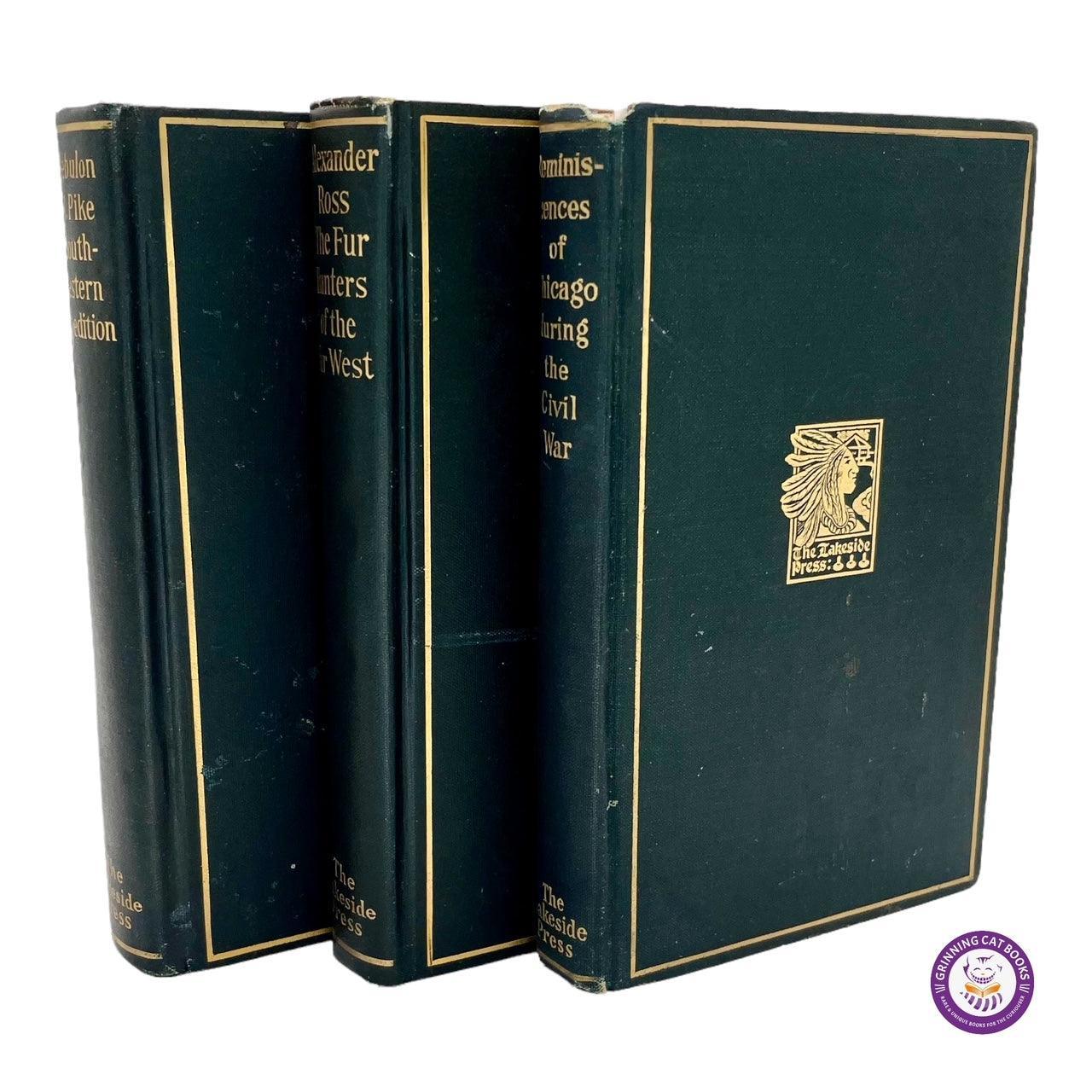 The Southwest Expedition of Zebulon M. Pike (The Lakeside Press) - Grinning Cat Books - AMERICANA - AMERICAN HISTORY, EXPLORATION, HISTORY, LAKESIDE PRESS