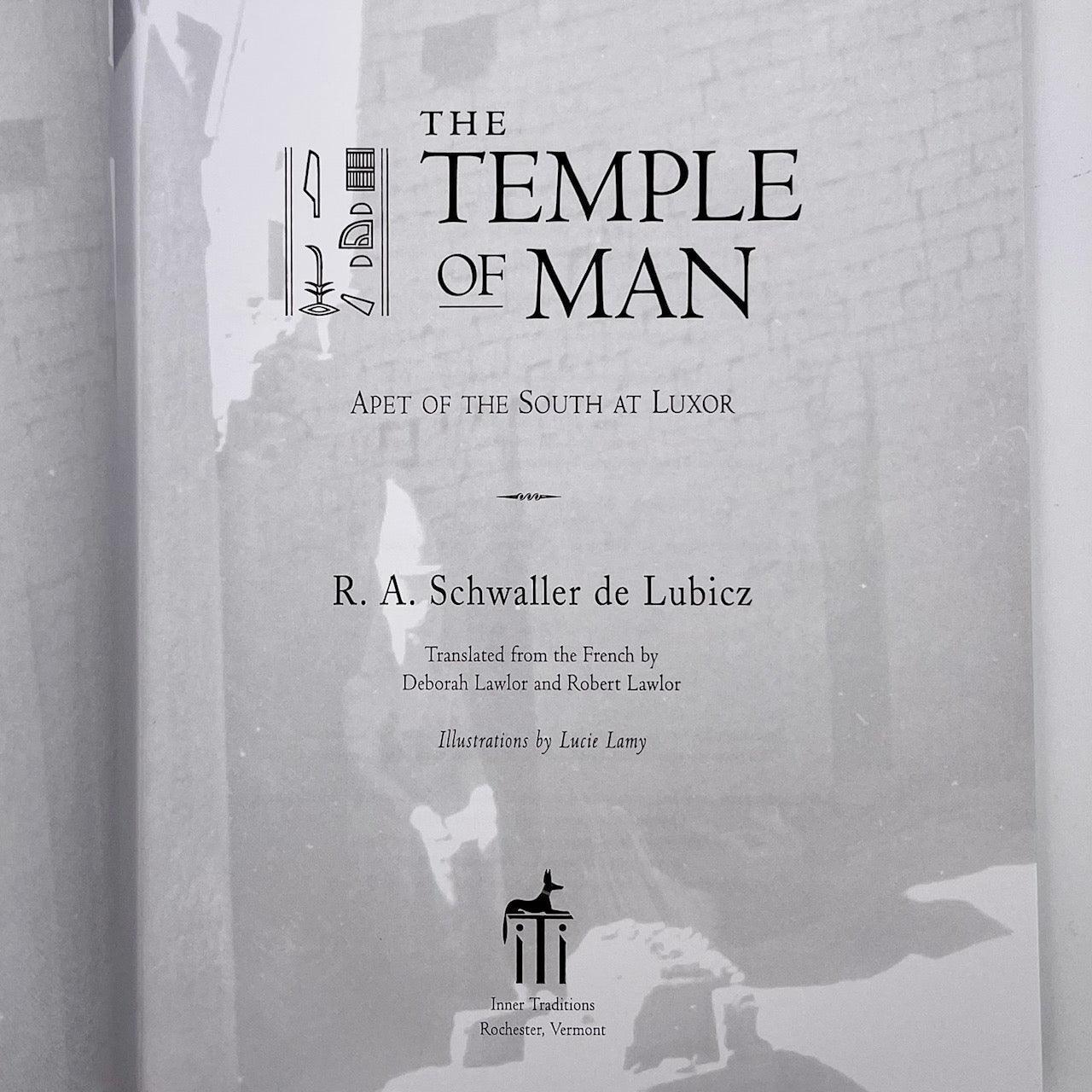 The Temple of Man: Apet of the South at Luxor - Grinning Cat Books - HISTORY - ANCIENT CIVILIZATIONS, SCIENCE