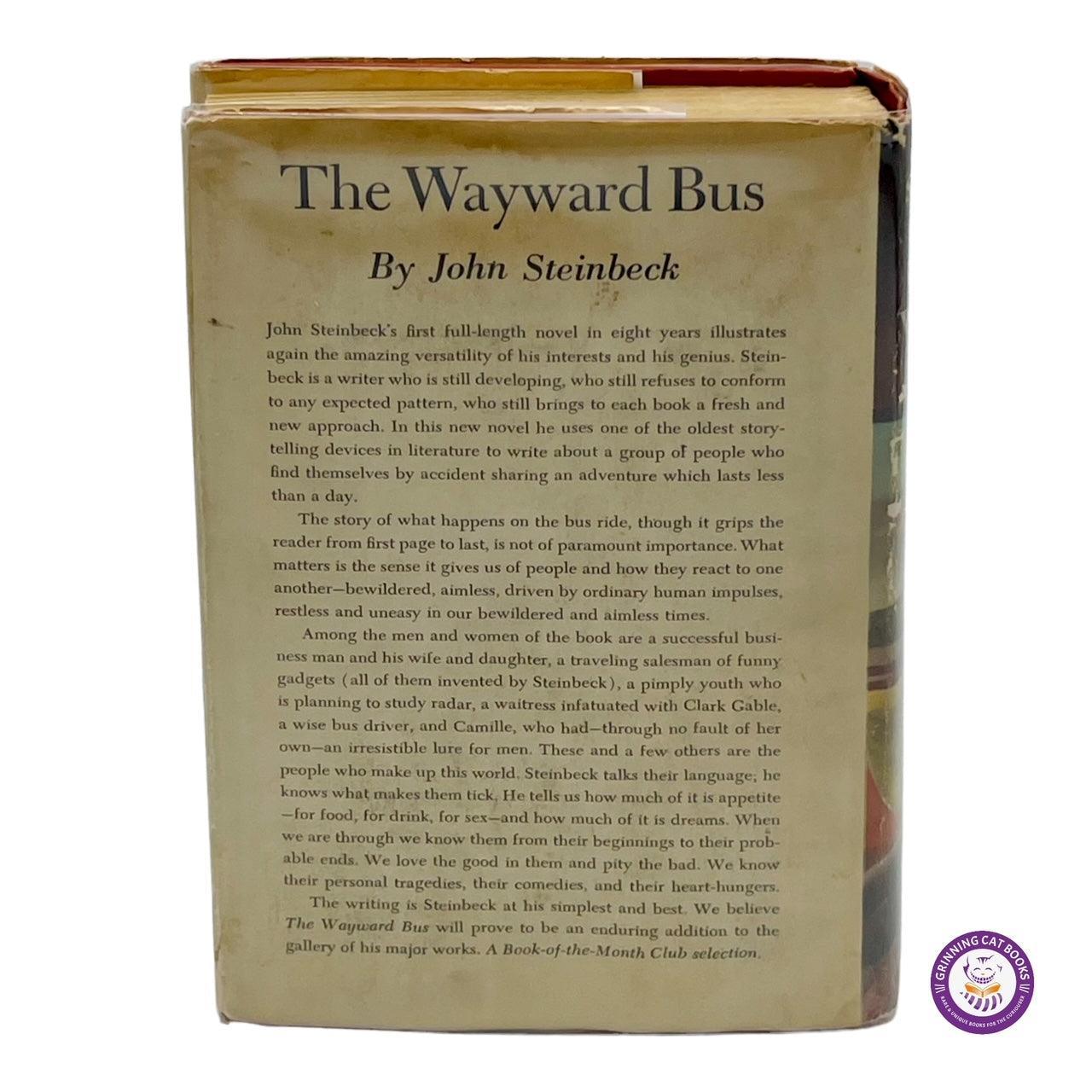 The Wayward Bus - Grinning Cat Books - LITERATURE - AMERICAN LITERATURE