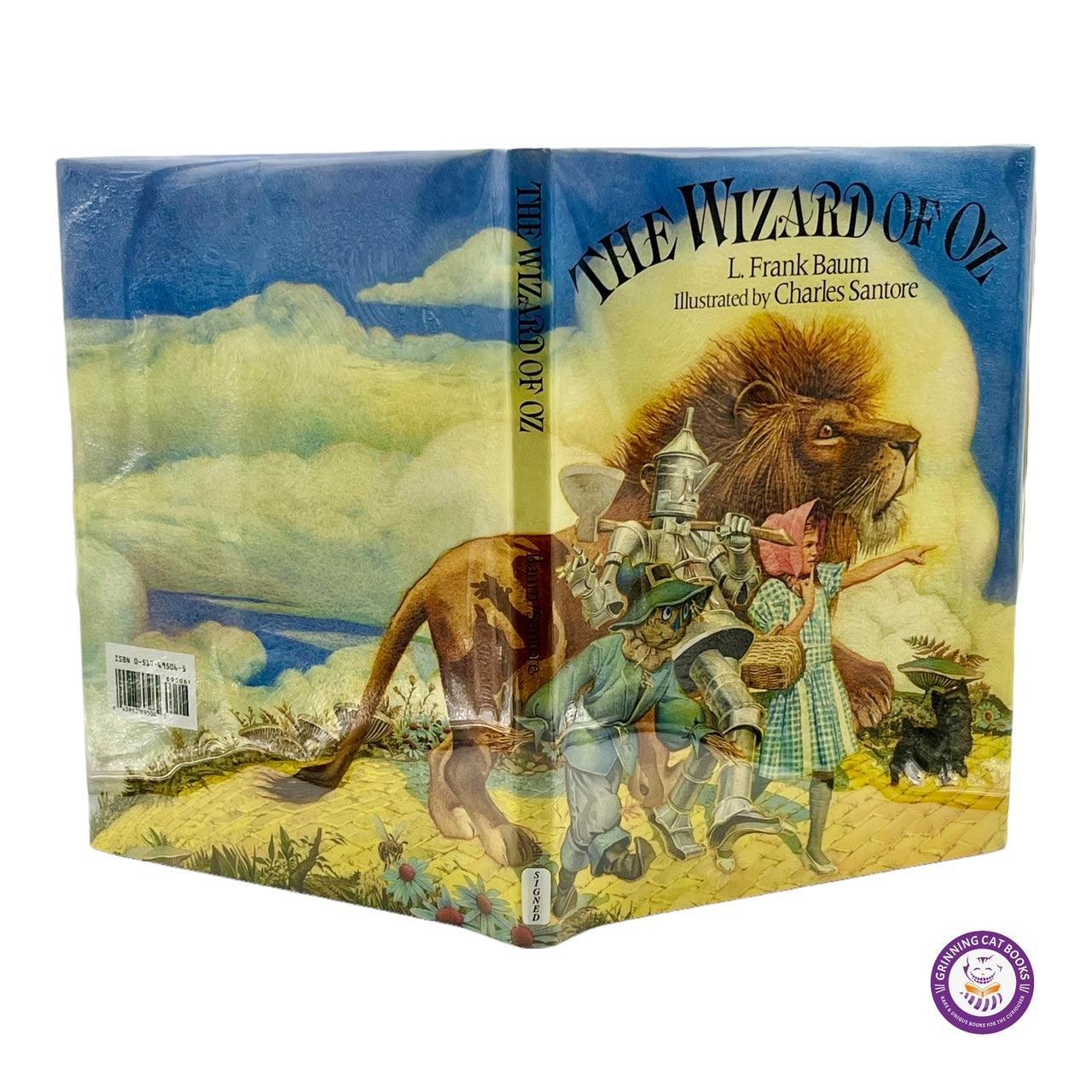 The Wizard of Oz (Illustrated and signed by Charles Santore) - Grinning Cat Books - CHILDREN'S LITERATURE - ILLUSTRATED BOOKS, OZ, SIGNED