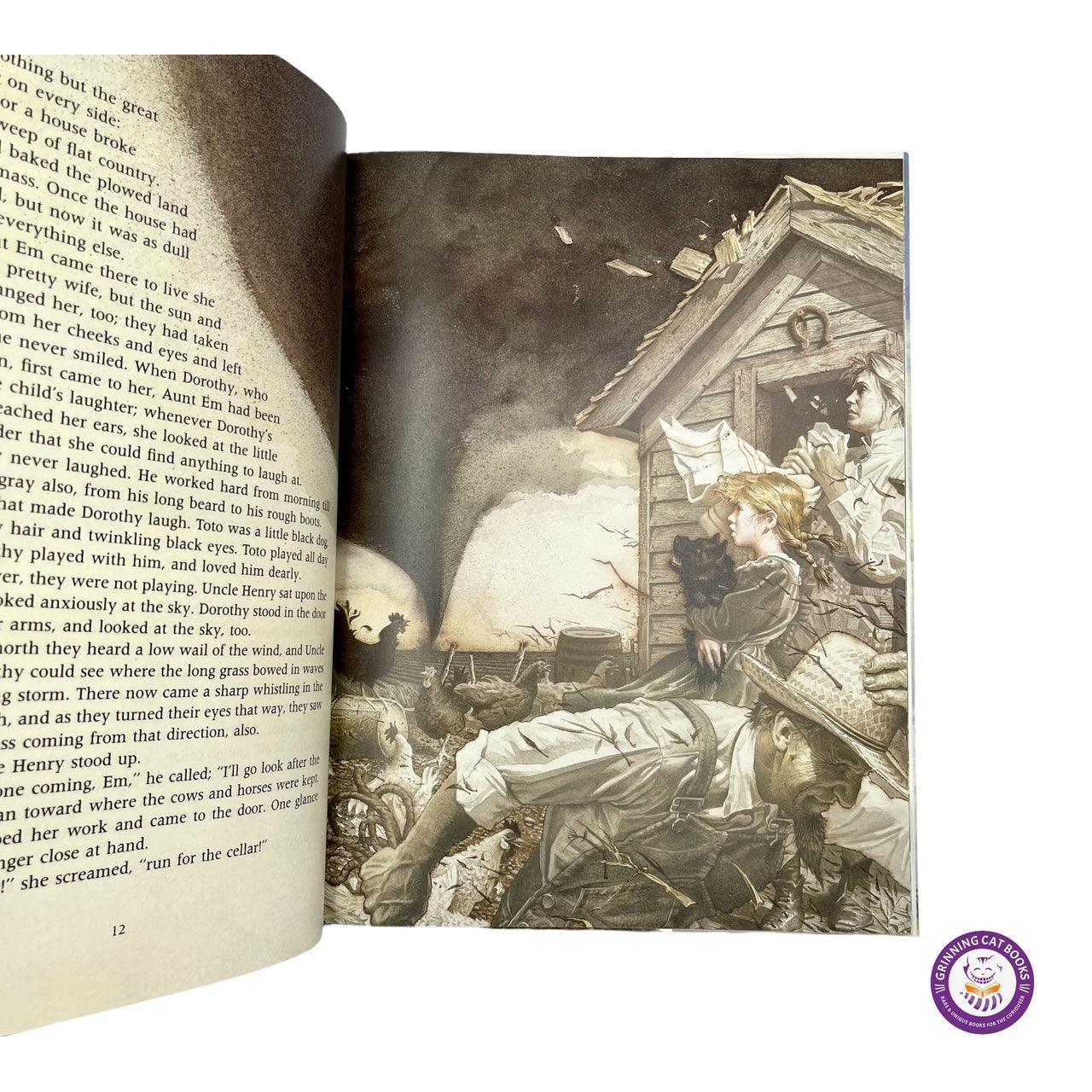 The Wizard of Oz (Illustrated and signed by Charles Santore) - Grinning Cat Books - CHILDREN'S LITERATURE - ILLUSTRATED BOOKS, OZ, SIGNED