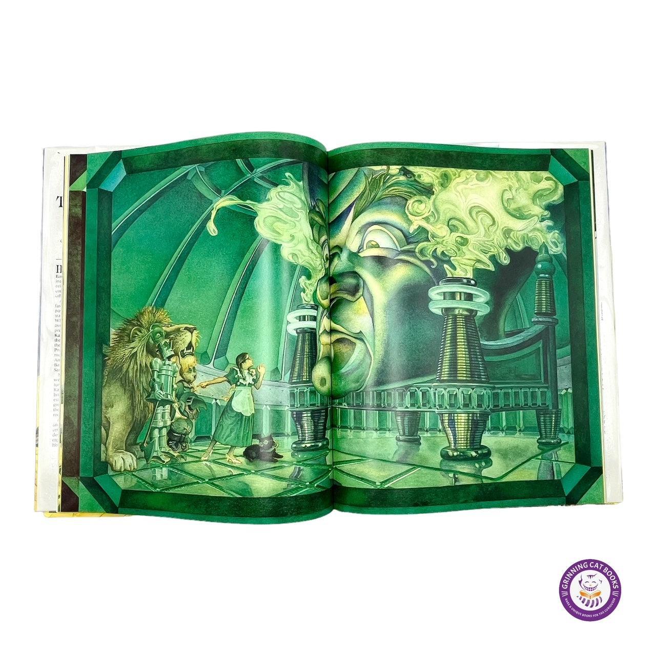 The Wizard of Oz (Illustrated and signed by Charles Santore) - Grinning Cat Books - CHILDREN'S LITERATURE - ILLUSTRATED BOOKS, OZ, SIGNED