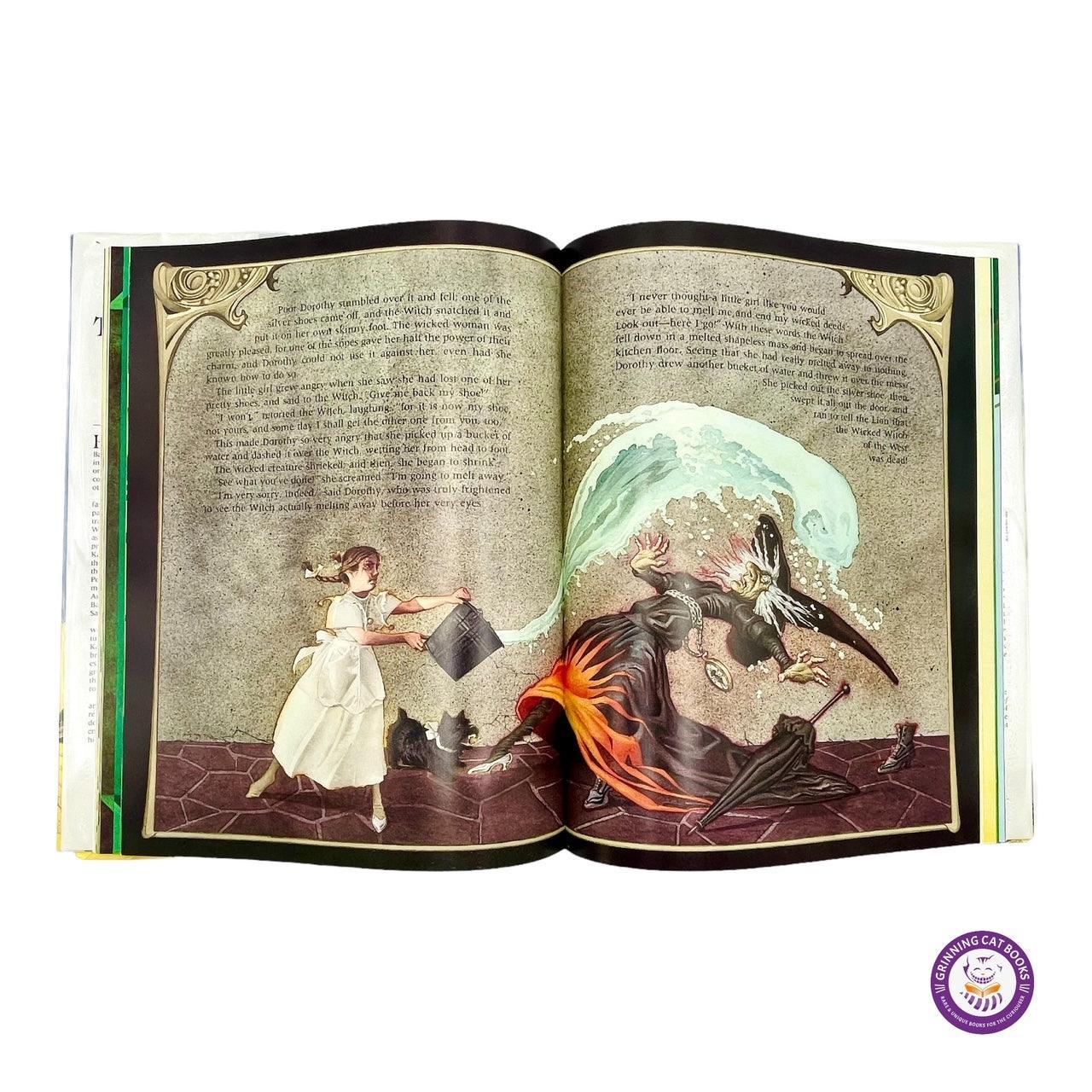 The Wizard of Oz (Illustrated and signed by Charles Santore) - Grinning Cat Books - CHILDREN'S LITERATURE - ILLUSTRATED BOOKS, OZ, SIGNED