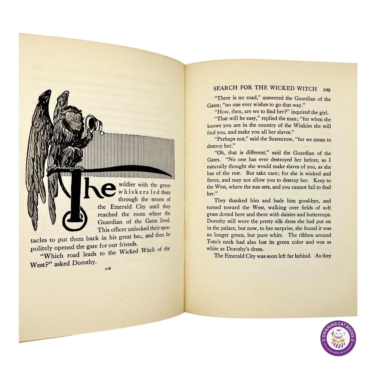 The Wizard of Oz (the 1939 Bobbs-Merrill MGM Movie Edition) - Grinning Cat Books - Books - OZ
