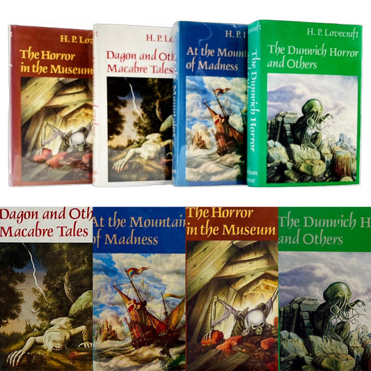 The Works of H.P. Lovecraft (4 volume set) - Grinning Cat Books - books - 