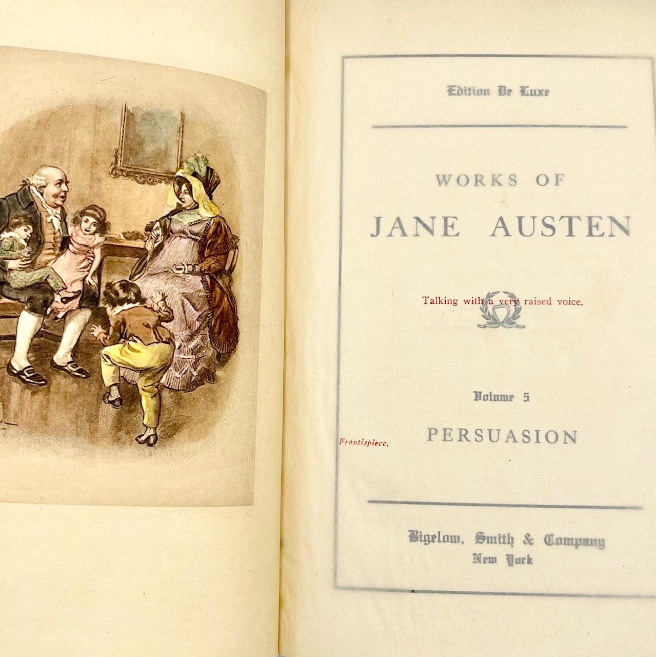 The Works of Jane Austen - Grinning Cat Books - LITERATURE - ENGLISH LITERATURE, JANE AUSTEN