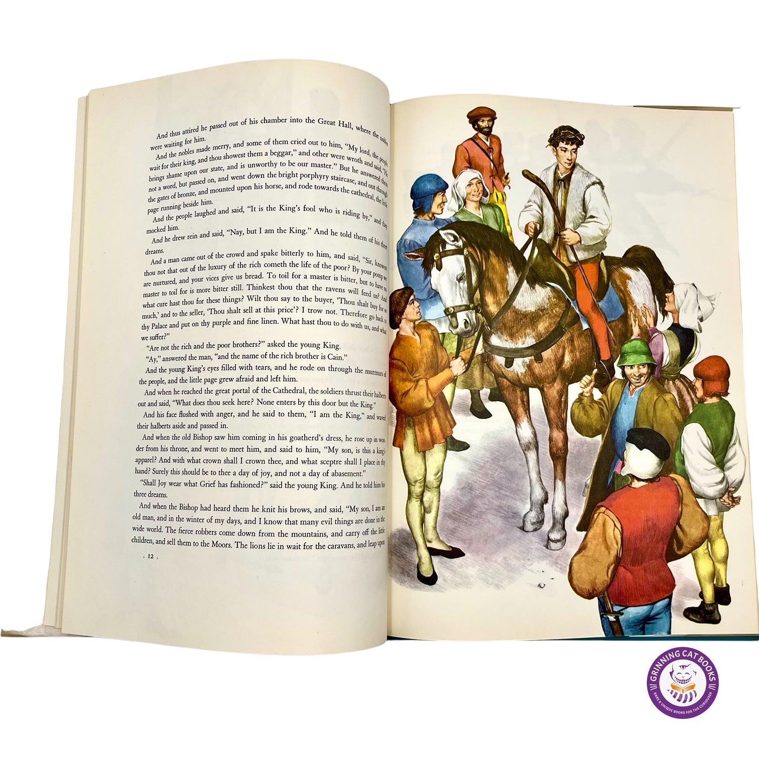 The Young King and Other Fairy Tales by Oscar Wilde (signed by John Updike) - Grinning Cat Books - Books - ILLUSTRATED BOOKS, SIGNED