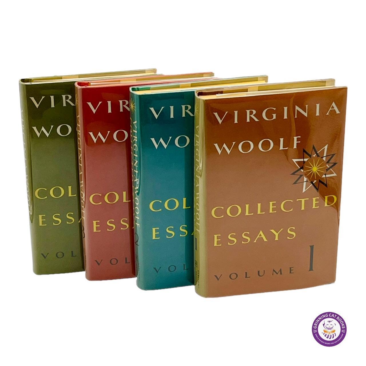 Virginia Woolf Collected Essays (4 volume set) - Grinning Cat Books - ENGLISH LITERATURE - ENGLISH LITERATURE