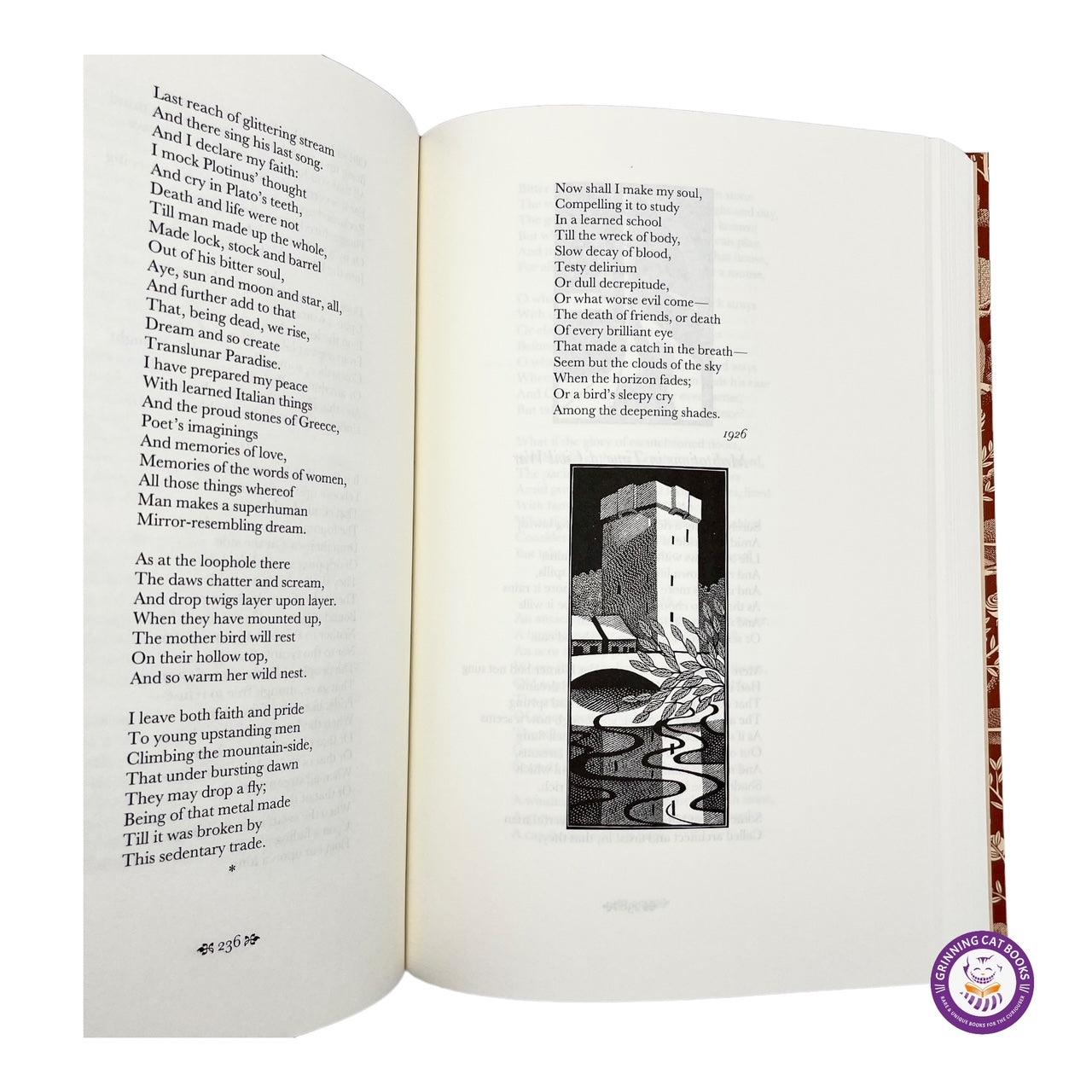W.B. Yeats (deluxe "Folio Poets" edition from The Folio Society) - Grinning Cat Books - Books - POETRY