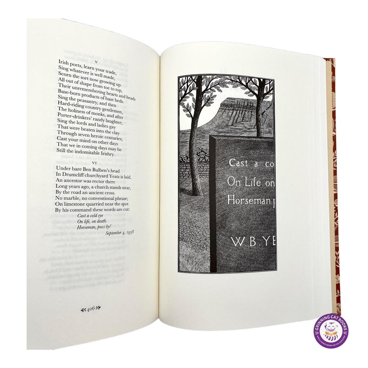 W.B. Yeats (deluxe "Folio Poets" edition from The Folio Society) - Grinning Cat Books - Books - POETRY