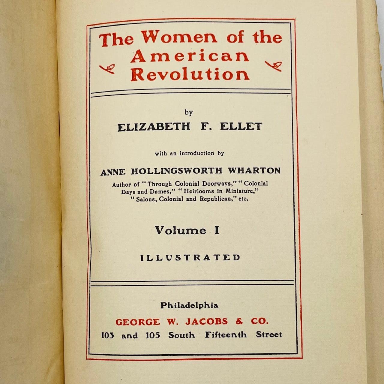 Women of the American Revolution (1900) - Grinning Cat Books - AMERICANA - AMERICAN HISTORY, HISTORY