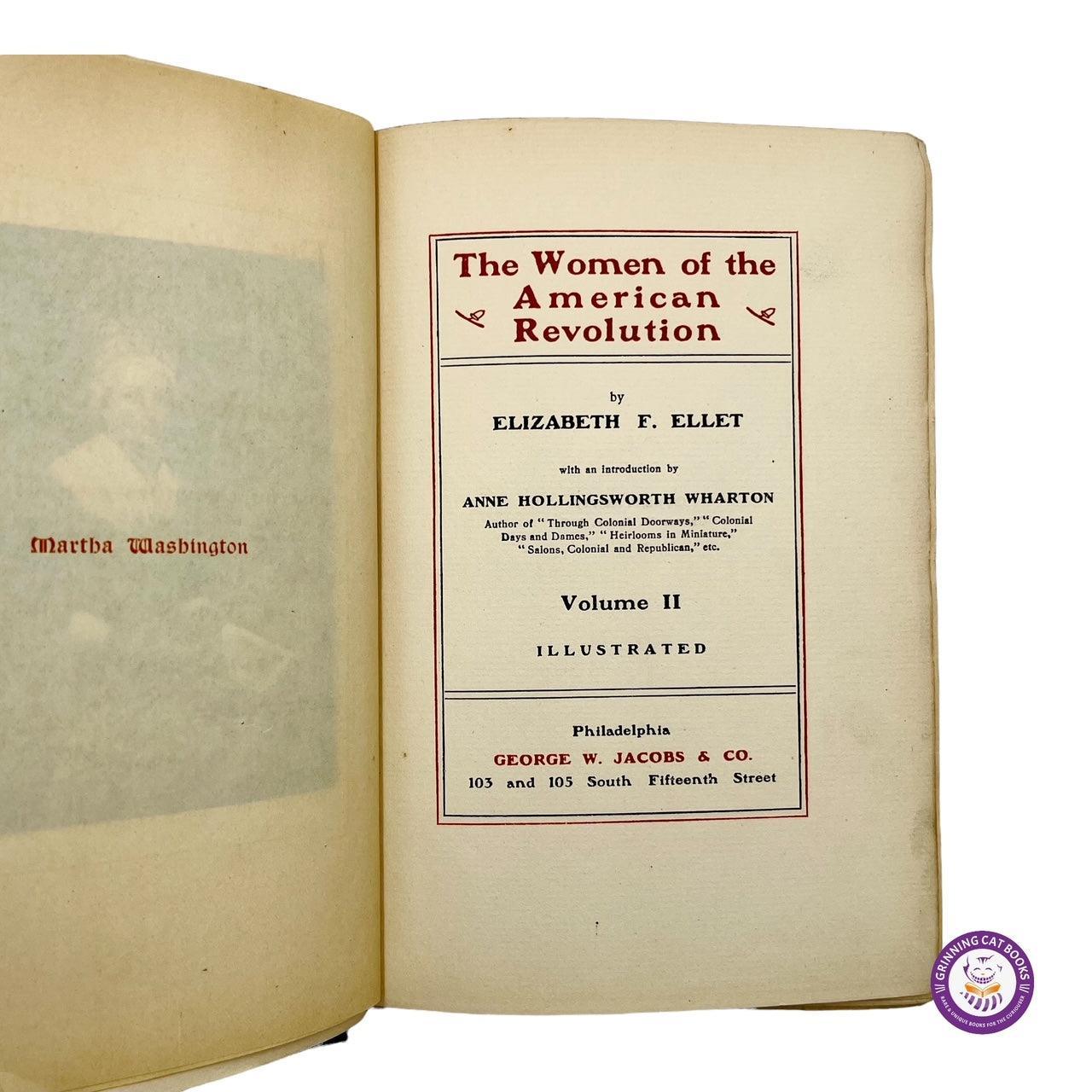 Women of the American Revolution (1900) - Grinning Cat Books - AMERICANA - AMERICAN HISTORY, HISTORY