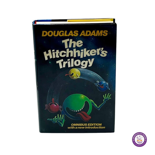 Hitchhiker's Guide to the Galaxy Trilogy: Deluxe Omnibus Edition (signed) - Grinning Cat Books - LITERATURE - SCIENCE FICTION, SIGNED