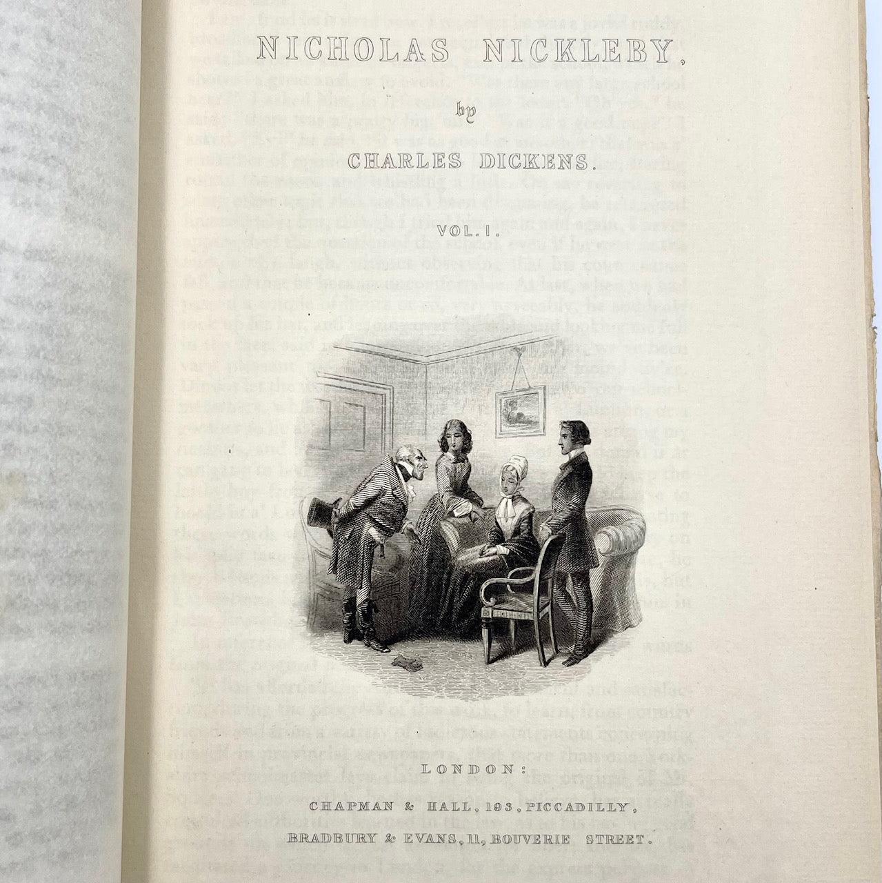 Nicholas Nickleby - Grinning Cat Books - LITERATURE - ENGLISH LITERATURE